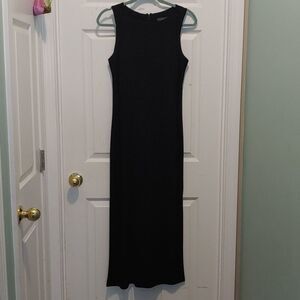 Banana Republic black maxi dress Sz S NWOT